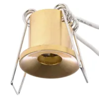 Маленький точечный светильник Brille 20W HDL-DJ Золотистый 163075