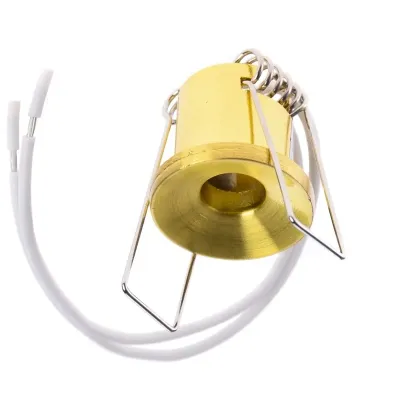 Маленький точечный светильник Brille 20W HDL-DJ Латунь 163078