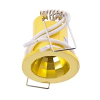 Маленький точечный светильник Brille 20W HDL-DJ Золотистый 163084