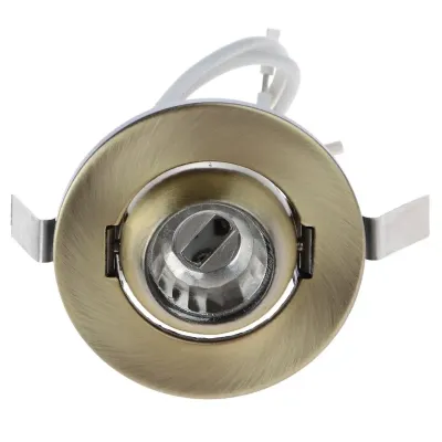 Маленький точечный светильник Brille 20W HDL-DJ 12 Золотистый 163006