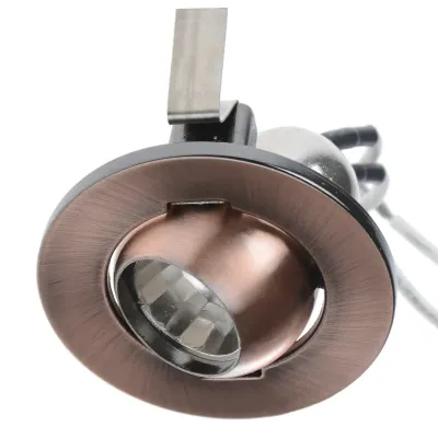 Маленький точечный светильник Brille 20W HDL-DJ 12 Медь 163033 Маленький точечный светильник Brille 20W HDL-DJ 12 Медь 163033