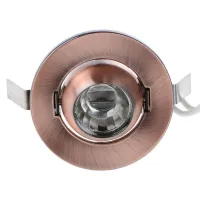 Маленький точечный светильник Brille 20W HDL-DJ 12 Медь 163033 Маленький точечный светильник Brille 20W HDL-DJ 12 Медь 163033