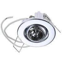 Маленький точечный светильник Brille 20W HDL-DJ 12 Хром 163004 Маленький точечный светильник Brille 20W HDL-DJ 12 Хром 163004