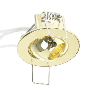 Маленький точечный светильник Brille 20W HDL-DJ 12 Латунь 163172