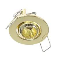 Маленький точечный светильник Brille 20W HDL-DJ 12 Латунь 163172