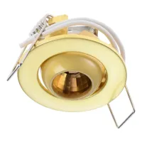 Маленький точечный светильник Brille 20W HDL-DJ 12 Золотистый 163007