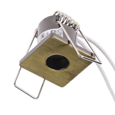 Маленький точечный светильник Brille 20W HDL-DJ 13 Золотистый 163742 Маленький точечный светильник Brille 20W HDL-DJ 13 Золотистый 163742