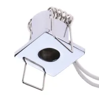 Маленький точечный светильник Brille 20W HDL-DJ 13 Хром 163808 Маленький точечный светильник Brille 20W HDL-DJ 13 Хром 163808