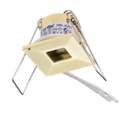 Маленький точечный светильник Brille 20W HDL-DJ 13 Латунь 163807
