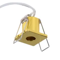Маленький точечный светильник Brille 20W HDL-DJ 13 Латунь 163739