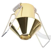 Маленький точечный светильник Brille 20W HDL-DJ 14 Латунь 163092