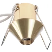 Маленький точечный светильник Brille 20W HDL-DJ 14 Золотистый 163093