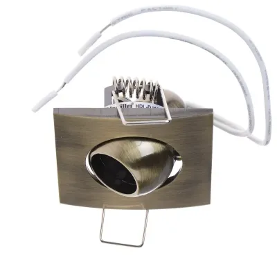 Маленький точечный светильник Brille 20W HDL-DJ 15 Золотистый 163993