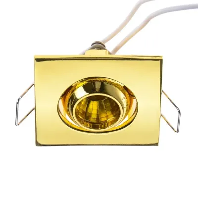 Маленький точечный светильник Brille 20W HDL-DJ 15 Латунь 163992