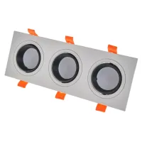 Поворотный точечный светильник Brille 120W HDL-DT 106 Серый 36-199