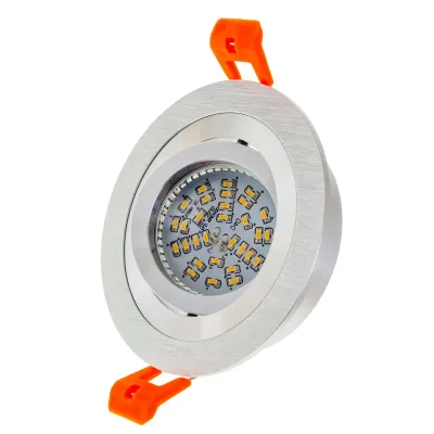 Поворотный точечный светильник Brille 40W HDL-DT 108 Серебристый 36-252