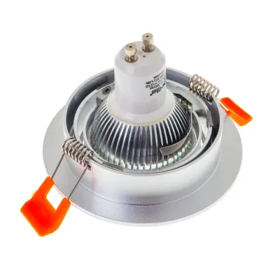 Поворотный точечный светильник Brille 40W HDL-DT 108 Серебристый 36-252