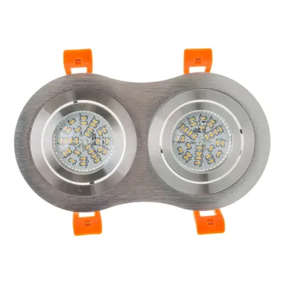 Поворотный точечный светильник Brille 40W HDL-DT 108 Серебристый 36-253 Поворотный точечный светильник Brille 40W HDL-DT 108 Серебристый 36-253
