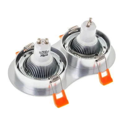 Поворотный точечный светильник Brille 40W HDL-DT 108 Серебристый 36-253 Поворотный точечный светильник Brille 40W HDL-DT 108 Серебристый 36-253