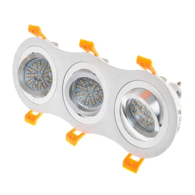 Поворотный точечный светильник Brille 40W HDL-DT 108 Серебристый 36-254