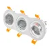 Поворотный точечный светильник Brille 40W HDL-DT 108 Серебристый 36-254