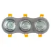 Поворотный точечный светильник Brille 40W HDL-DT 108 Серебристый 36-254