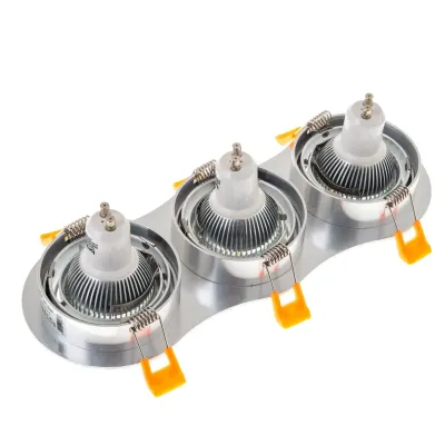 Поворотный точечный светильник Brille 40W HDL-DT 108 Серебристый 36-254