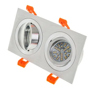 Поворотный точечный светильник Brille 40W HDL-DT 109 Серебристый 36-256