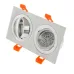 Поворотный точечный светильник Brille 40W HDL-DT 109 Серебристый 36-256