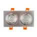 Поворотный точечный светильник Brille 40W HDL-DT 109 Серебристый 36-256