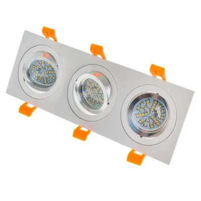 Поворотный точечный светильник Brille 40W HDL-DT 109 Серебристый 36-257