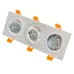 Поворотный точечный светильник Brille 40W HDL-DT 109 Серебристый 36-257
