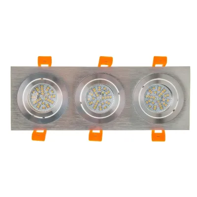 Поворотный точечный светильник Brille 40W HDL-DT 109 Серебристый 36-257