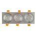 Поворотный точечный светильник Brille 40W HDL-DT 109 Серебристый 36-257