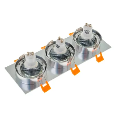 Поворотный точечный светильник Brille 40W HDL-DT 109 Серебристый 36-257