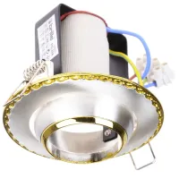 Поворотный точечный светильник Brille 60W RO-39 Хром 161310