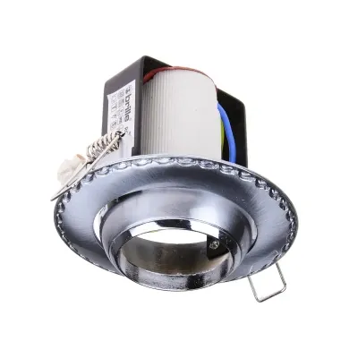 Поворотный точечный светильник Brille 60W RO-39 Хром 161314