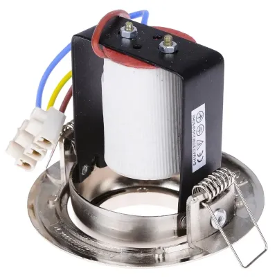 Поворотный точечный светильник Brille 60W RO-39 Никель 161313