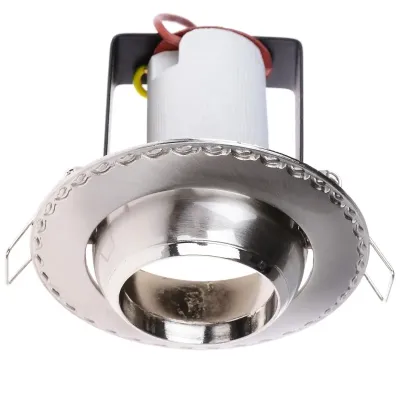 Поворотный точечный светильник Brille 60W RO-39 Никель 161313