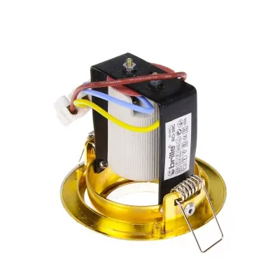 Поворотный точечный светильник Brille 60W RO-39 Латунь 161289 Поворотный точечный светильник Brille 60W RO-39 Латунь 161289