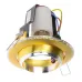 Поворотный точечный светильник Brille 60W RO-50 Латунь 161255