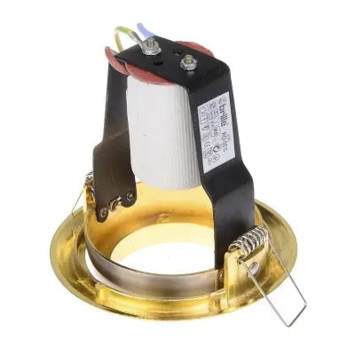 Поворотный точечный светильник Brille 60W RO-50 Золотистый 161251