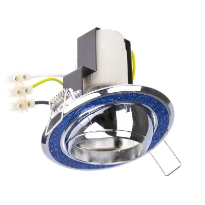 Поворотный точечный светильник Brille 60W RO-50 Синий 161265 Поворотный точечный светильник Brille 60W RO-50 Синий 161265