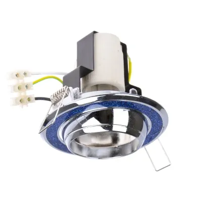 Поворотный точечный светильник Brille 60W RO-50 Синий 161265