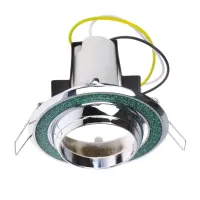 Поворотный точечный светильник Brille 60W RO-50 Хром 161268