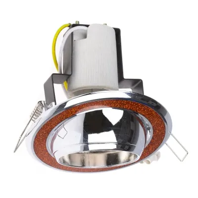 Поворотный точечный светильник Brille 60W RO-50 Хром 161270
