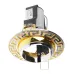 Поворотный точечный светильник Brille 60W RO-50 Латунь 161302