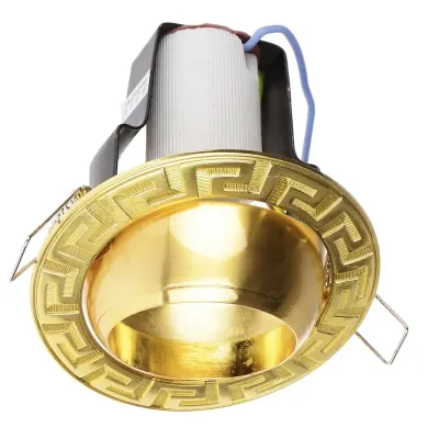 Поворотный точечный светильник Brille 60W RO-50 Латунь 161306 Поворотный точечный светильник Brille 60W RO-50 Латунь 161306