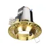 Поворотный точечный светильник Brille 60W RO-50 Латунь 161306