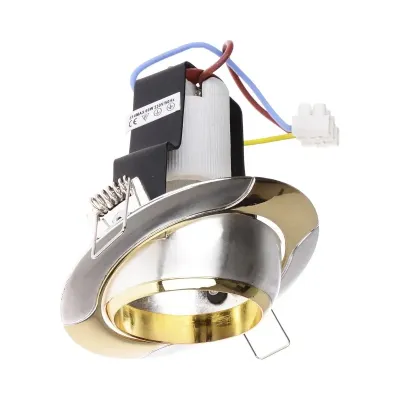 Поворотный точечный светильник Brille 60W RO-50 Золотистый 161295